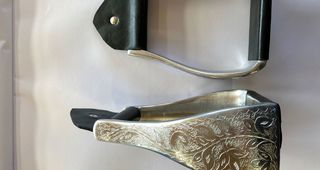 Western Stirrups - Engraved - Beautiful